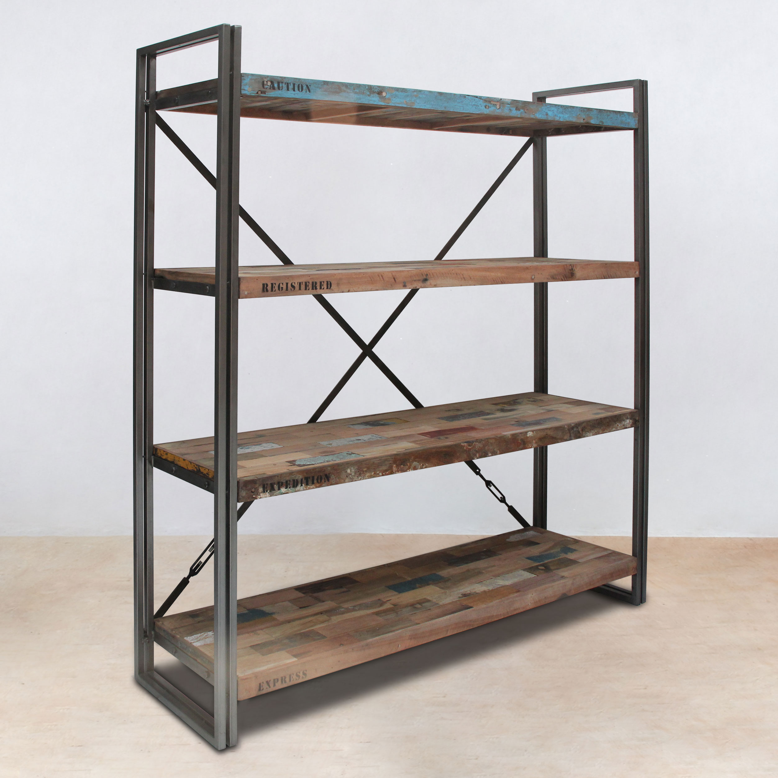 etagere bois recycle