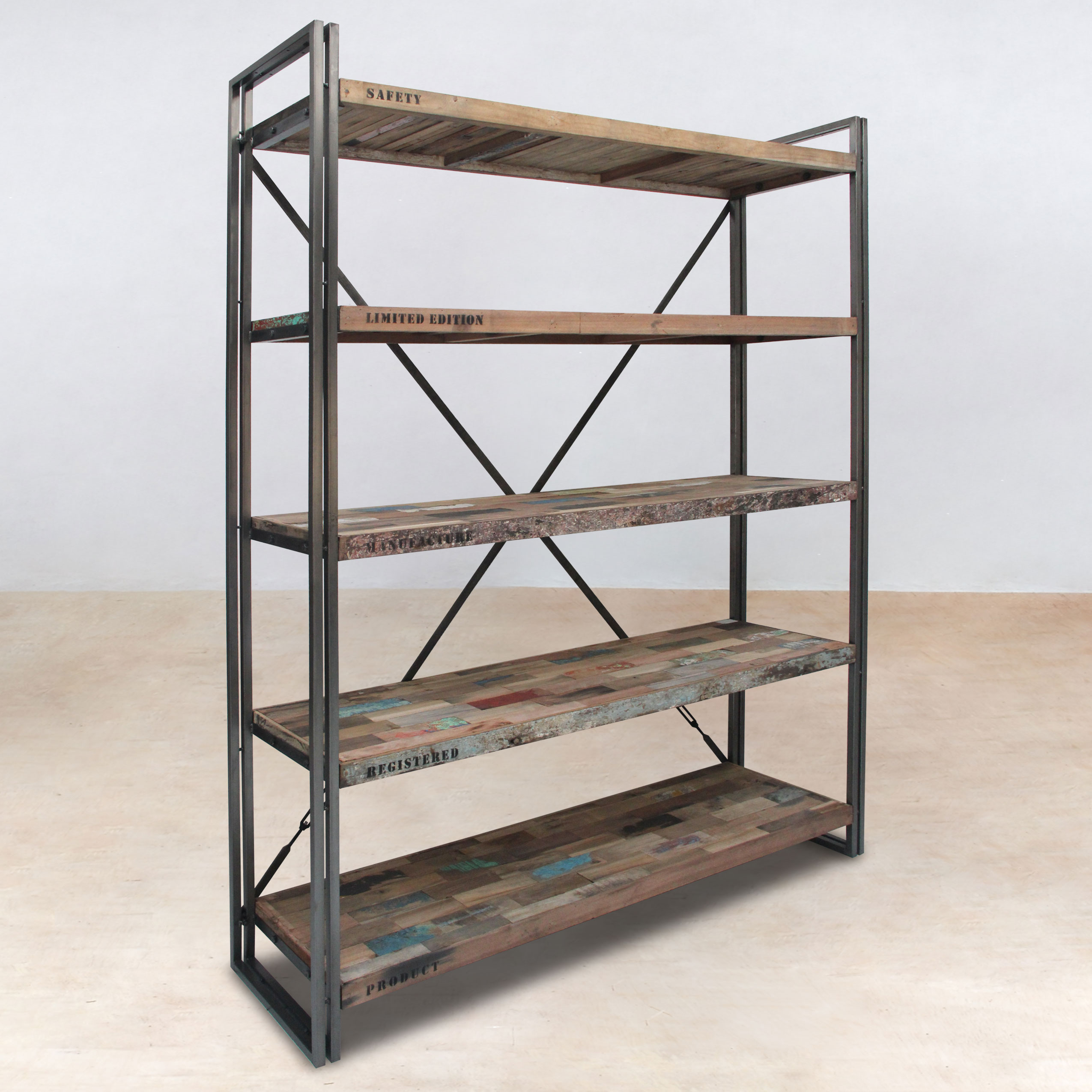 etagere bois recuperation